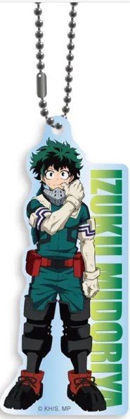 Gra Uraraka Ochako Midoriya Izuku Bakugou Katsuki brelok lalka Anime akrylowy brelok na prezent