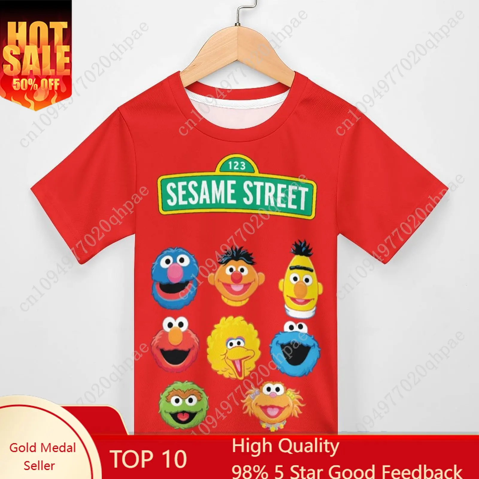 

S-Sesames S-Streets T Shirt Boys Girls Childs Cotton Short Sleeves Tlightweight Breathable Tshirt Custom Made Summer Tops