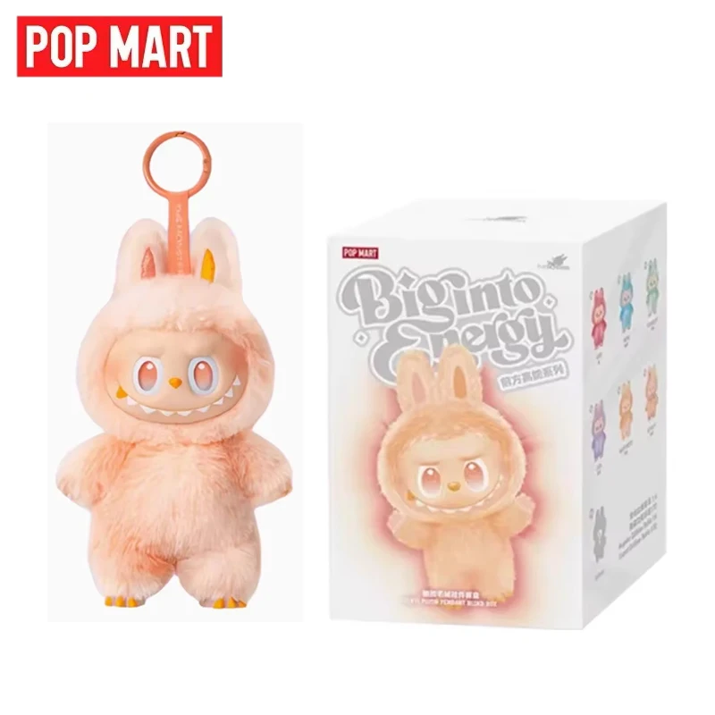 

POP MART 100% оригинальное издание LABUBU 3.0 Big into Energy Series Виниловая плюшевая глухая коробка Guess Bag Mystery Box Toys Doll Gift