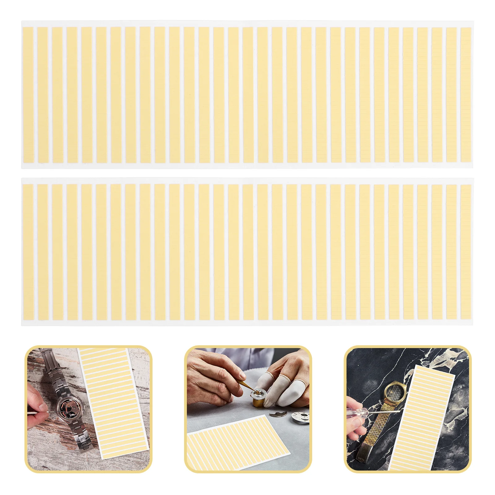 

5pcs Decals for Fixing Watch Adhesive Pads Dots Diy Sticker Self Movement Repairs Dial Tape