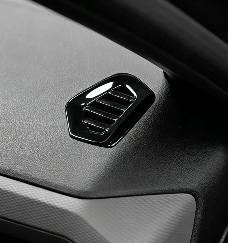 Linke und rechte Lüftungsöffnungen für das Armaturenbrett des Dacia Duster 3 Bigster 2024-2027, Dekorations- und Schutz-Zubehör für den Innenraum. – Detail 5