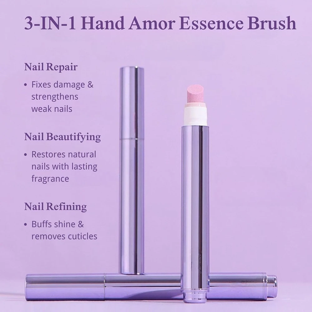 1/2/3pc Multifunktionaler Nagelhautentfernungsstift mit nährendem Öl, weichmachend, zum Entfernen von Nagelhaut, abgestorbene Haut, Nagelpflegeölstift