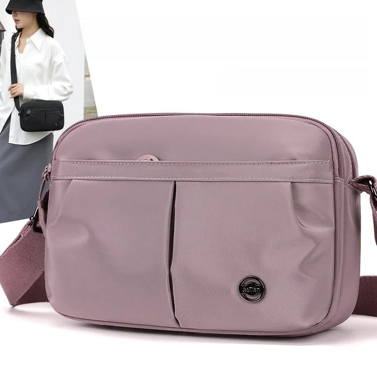 

Faionable Lightweight Canvas Crossbody Bag for Women Simple Design Ox Cloth Single oulder Bag Casual Sle Small Squa...