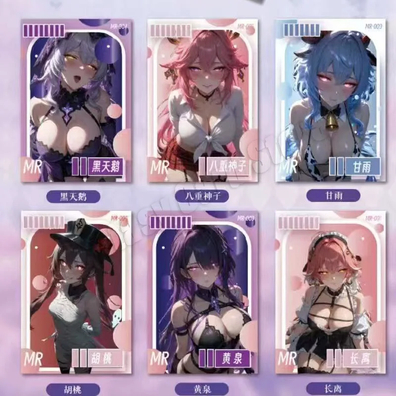 Goddess Story Collection Card Sexy Nude A5 Cards Big Boobs Maiden ACG Waifu Booster Box Adult Gift New Style Limited Sale