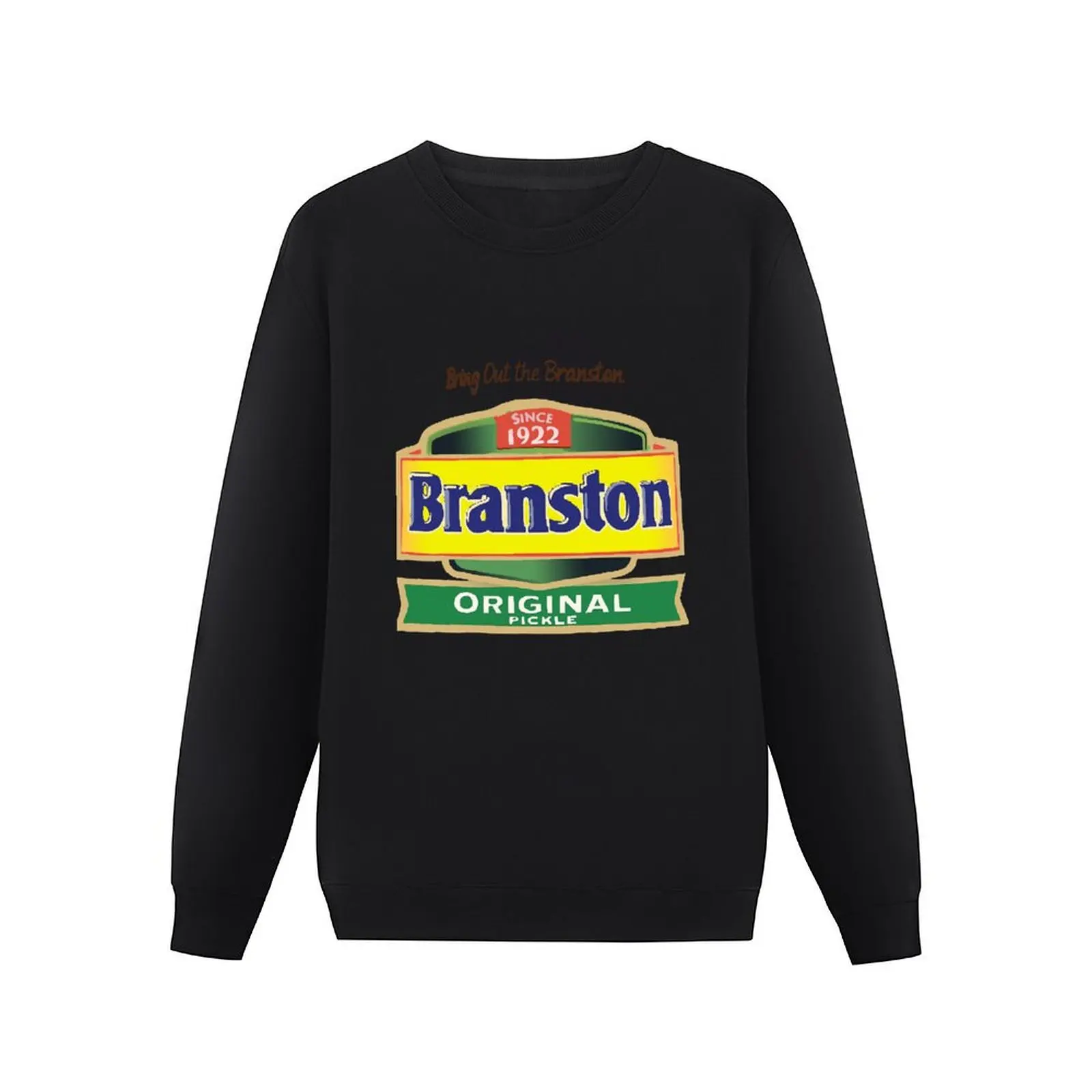 Iconic Branston Pickle Label design Classic Pullover Hoodie men's sweat-shirt men's winter sweater male clothes sweatshirts