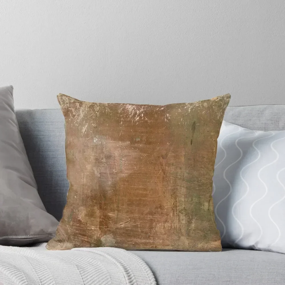 Oxided copper seppia Throw Pillow christmas cushions covers Sofa Cushion pillow