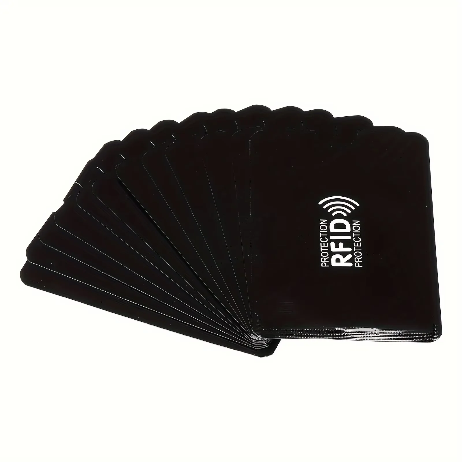 10 Pcs RFID Protection Card Sleeves - Secure Your Credit and Debit Cards- Simple Style for Everyday Use