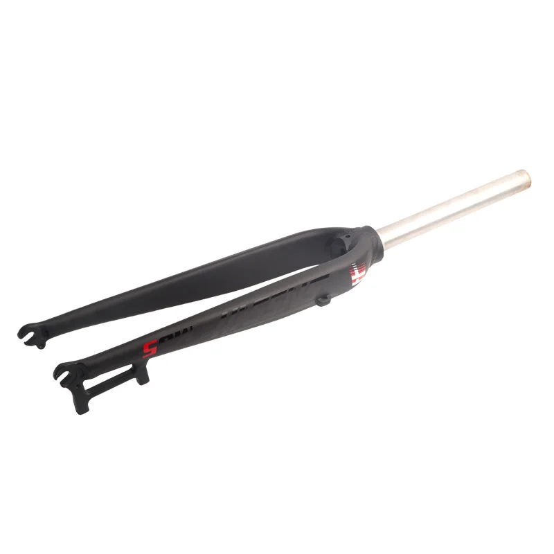 HASSNS MTB-Gabel, starre Fahrradgabel, 26/27,5/29 Zoll, Aluminiumlegierung, Mountainbike-Gabel, gerades Rohr, V-Bremse, MTB-Hartgabel – Detail 26