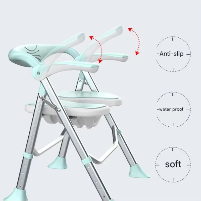 Aluminum Shower Bath Toilet Chair Seat for Elderly Comfortable On-Slip Pad Disabled Bathtub Stool-Bathroom Safety Equipment