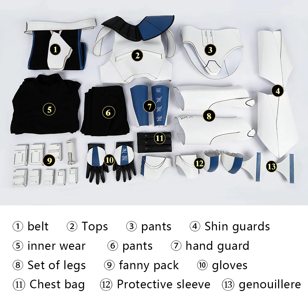 Movie Rex Cosplay Costume Men Captain Battle Suits Full Set Halloween Carnival Party Clothing