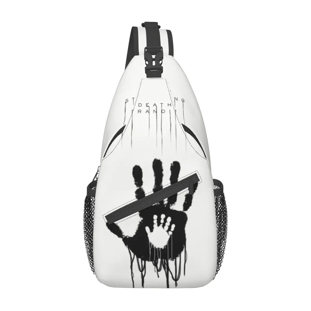 Death Stranding Hand Small Sling Bag Chest Crossbody Shoulder Sling Backpack Travel Hiking Daypacks Kojima Hideo Metal Gear Bags