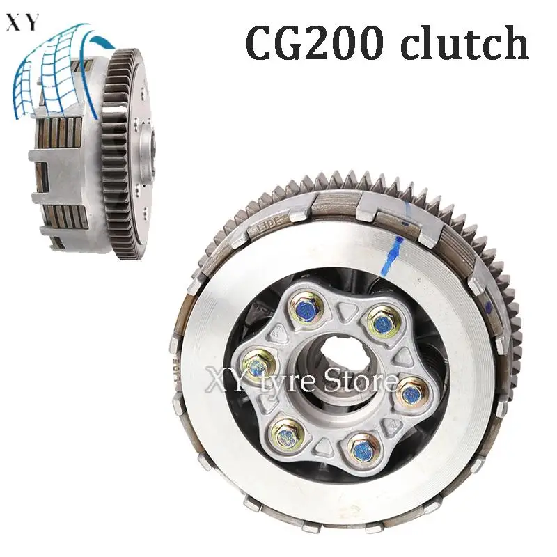 

Сцепление в сборе CG200 Детали мотоцикла Детали двигателя Детали мотоциклетного оборудования