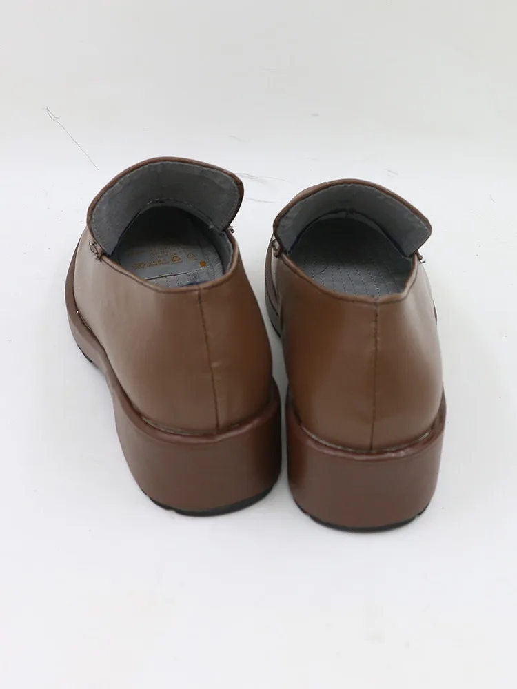 Komi shouko cosplay sapatos botas de carnaval de halloween anime cosplay adereços sapatos de couro do plutônio feitos sob encomenda