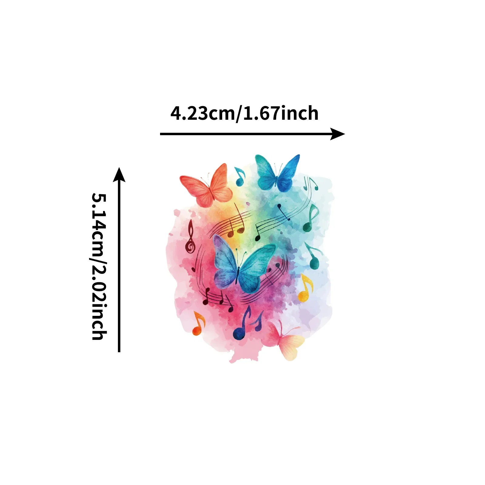 50 SZTUK Naklejek z Nutami Muzycznymi Graffiti Kreskówkowe Indywidualne Kreatywne Naklejki na Pianino do Laptopa Telefonu Kubka Gitary Wodoodporne
