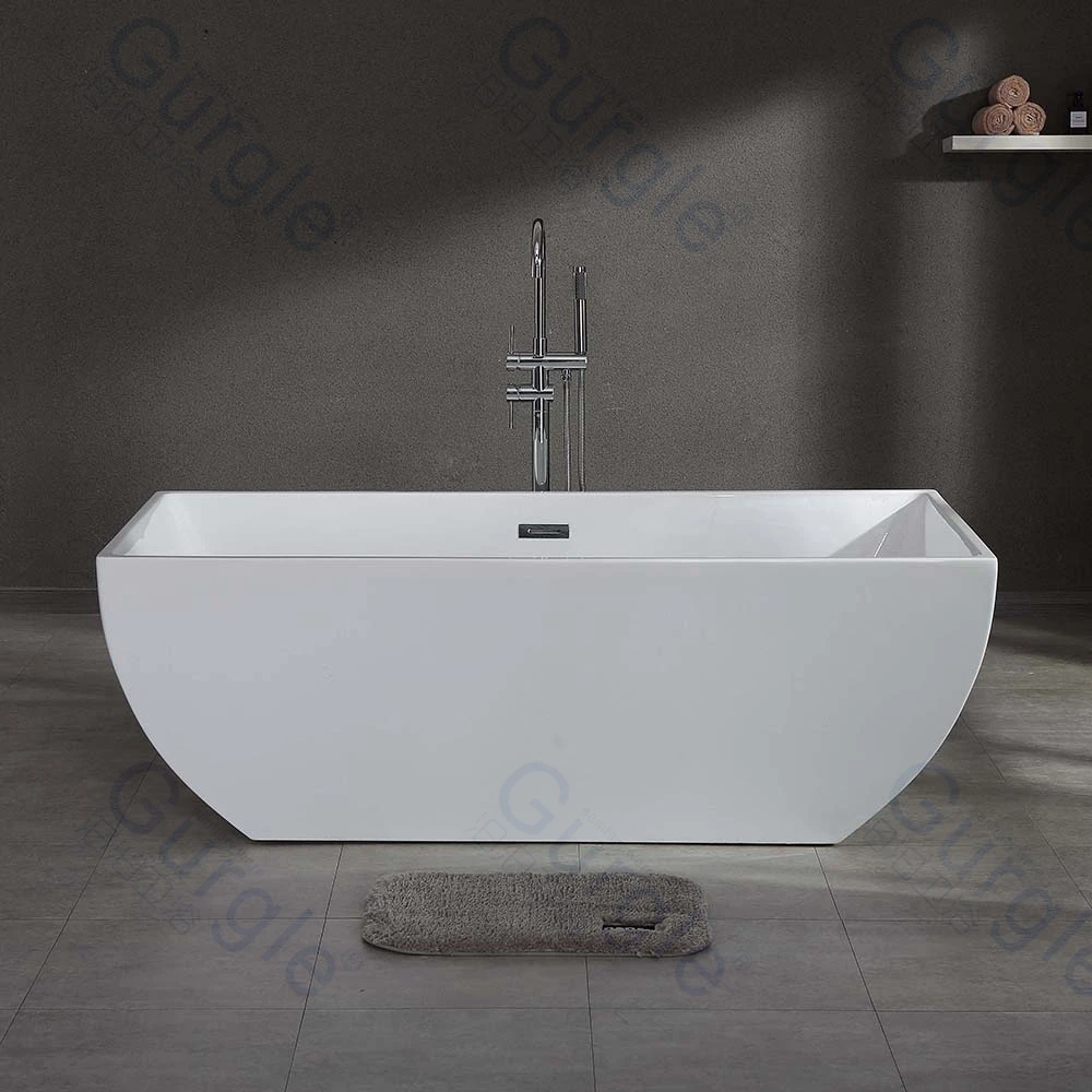 

Высококачественная отдельно стоящая акриловая ванна разного размера Отдельно стоящая ванна для ванной комнаты