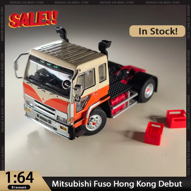 

Новая в наличии модель One1:64 Mitsubishi Fuso Hong Kong Выставка Дебютный автомобиль из сплава Миниатюрный литой под давлением Mitsubishi Орнамент Игрушка на заказ