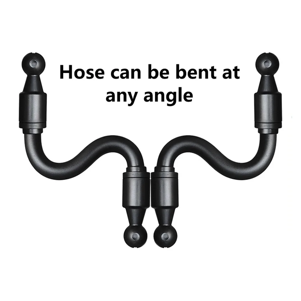 17mm Double Ball Adapter Phone Mount Extension Double Ball Mounts Navigation Holders With 360-degree Rotation Adjustable Angles