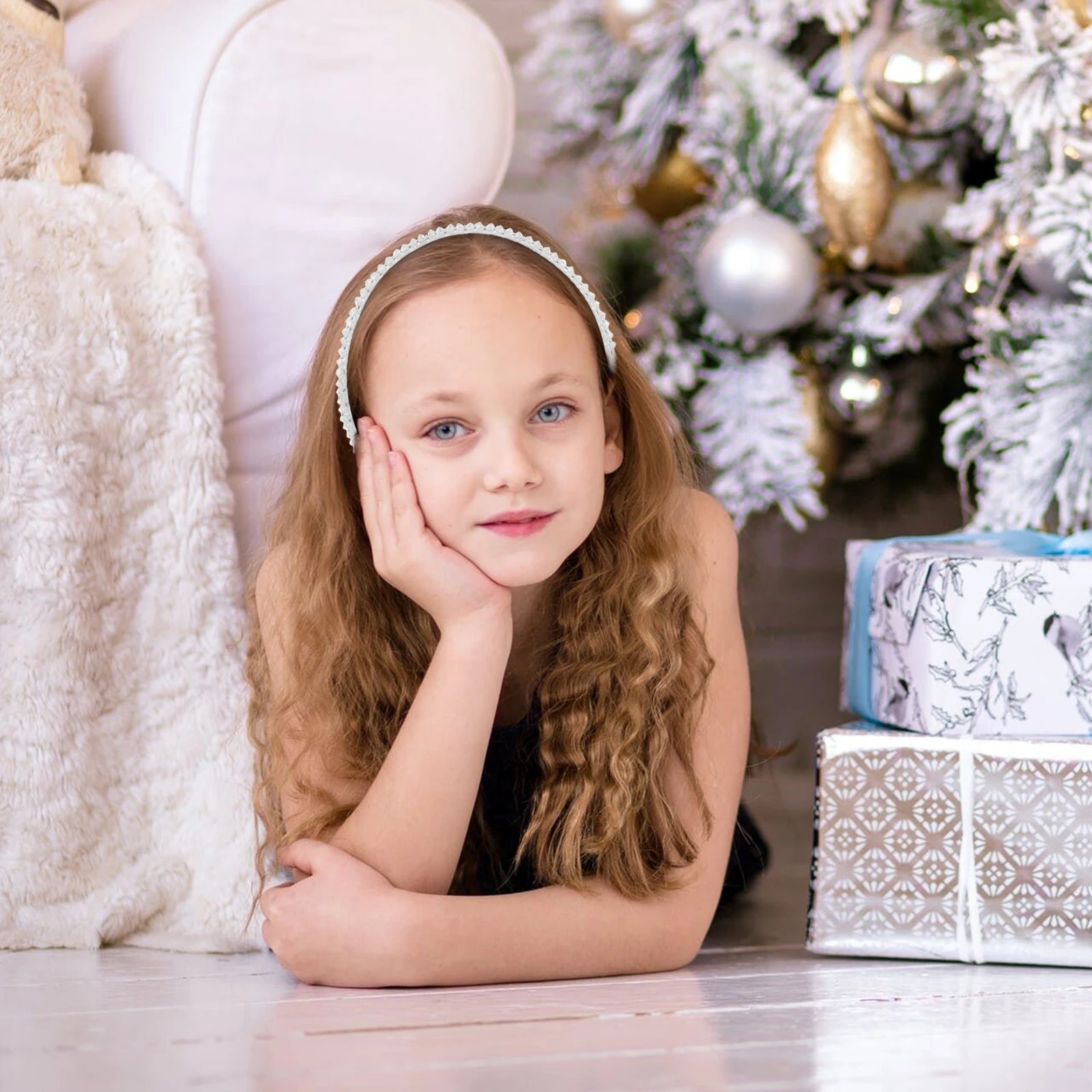 

2Pcs Crystal Headband Lightweight Fashion Hairband Women Photo Shoot Party Rhinestone Headbands Headbands for Women