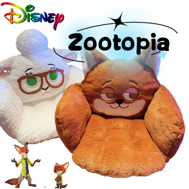 

Подушка Zootopia Judy Nick — милая, модная, персонализированная поясничная поддержка с героями мультфильмов, зимняя подушка для офисного сиденья, подарок на день рождения
