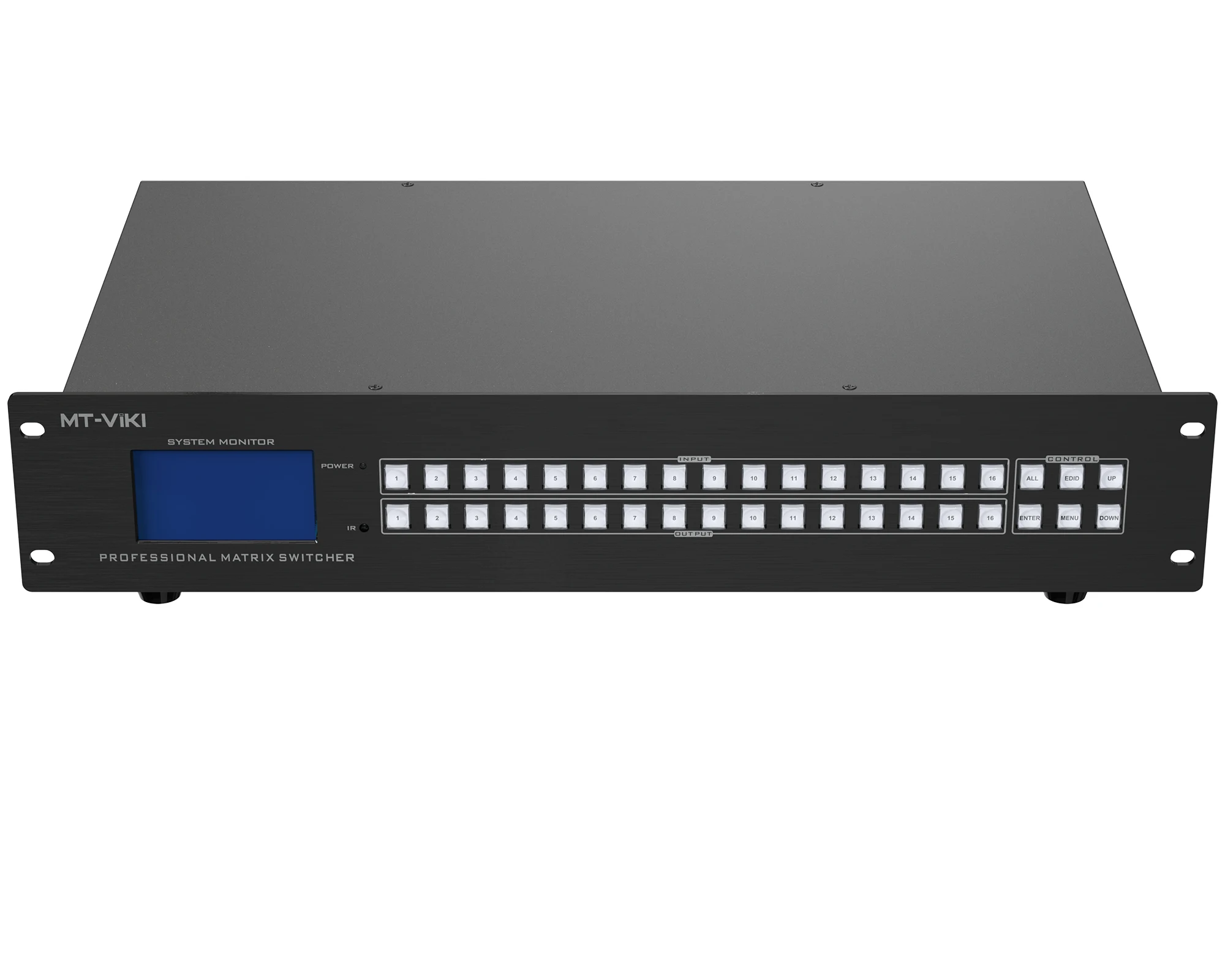 Видеоматрица HDMI 4K 30 Гц 16x16 с веб-интерфейсом, MT-VIKI. Доступны матричные коммутаторы 4x4, 8x8, 16x16, 8x16.