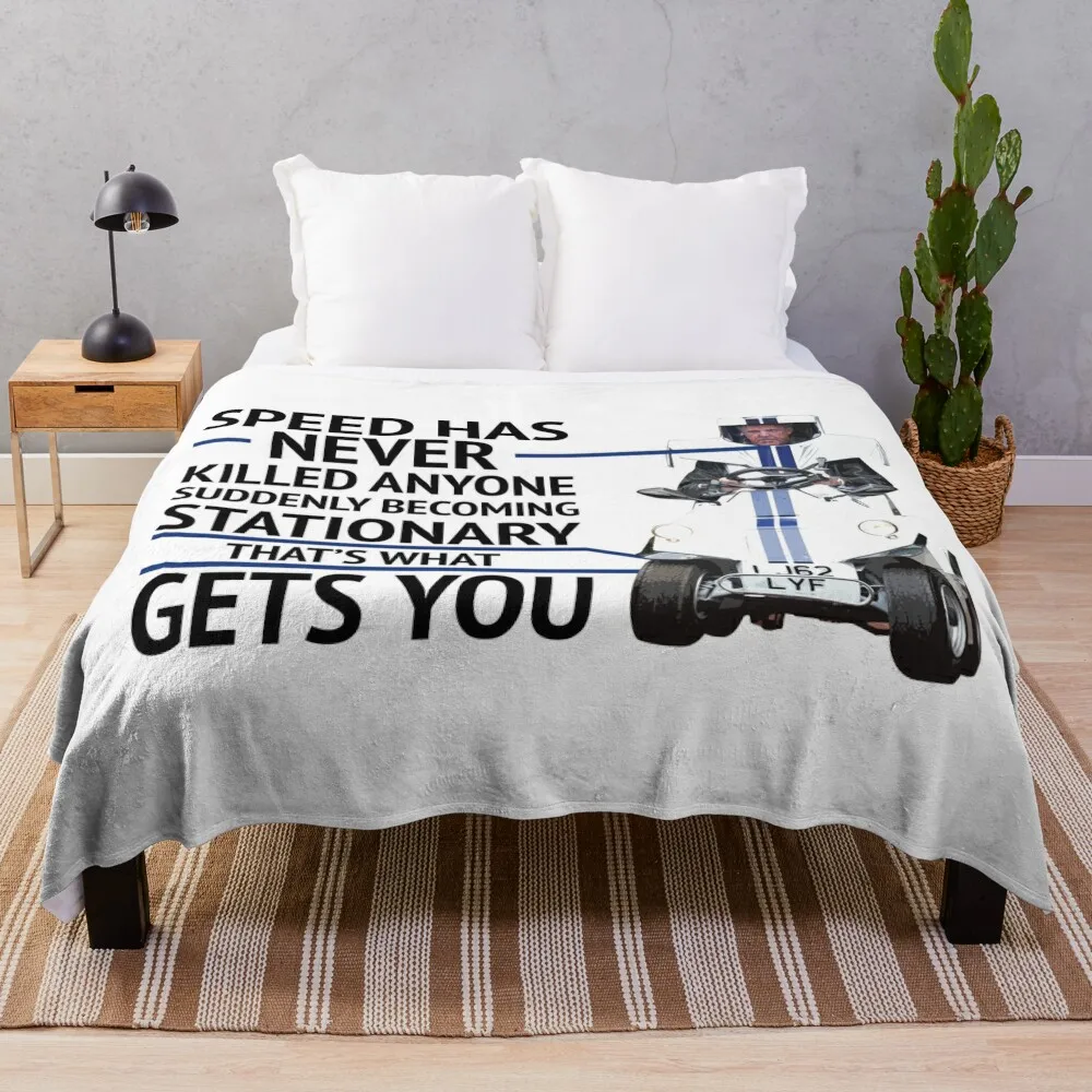 Speed - Jeremy Clarkson Quote Throw Blanket Blankets For Sofas Sofa Blankets