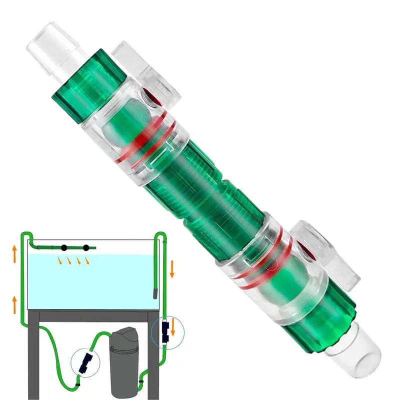 Conector de mangueira para filtro de aquário, filtro de tubo 12mm 16mm, liberação rápida, controle de válvula de fluxo de água para água doce e salgada