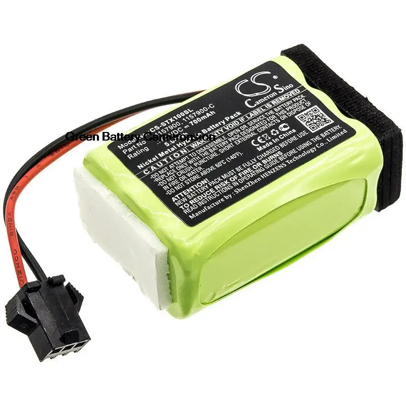 GreenBattery CameronSino 700mAh 5.04Wh 7.2V DogCollar Ni-MH Battery for Tri-Tronics Flyway SpecialXLS,1157900,1157900C,Pro100XLS