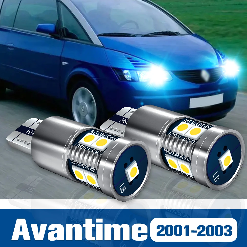 

2pcs LED Clearance Light Bulb Parking Lamp Accessories Canbus For Renault Avantime 2001 2002 2003