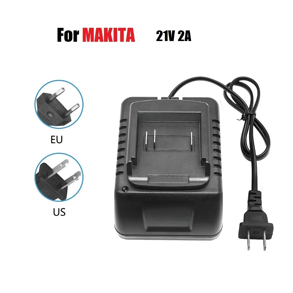 Li-ion Battery Charger 2A Current Protect Replace For Makita 21V BL1415 BL1420 BL1830 BL1840 BL1860 Electric Drill Machine