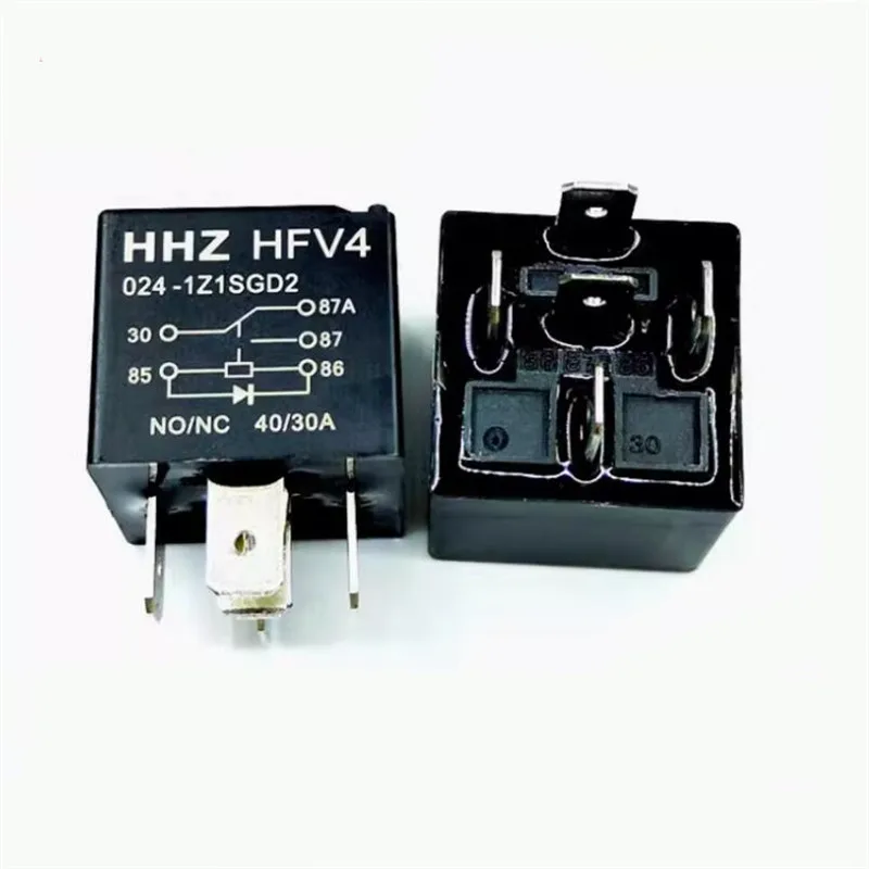 

NEW relay HHZ HFV4 024-1Z1SGD2HHZ HFV4 024-1Z1SGD2HHZ HFV4 024-1Z1SGD2 24V DCV24 24DCV 40A 5PIN