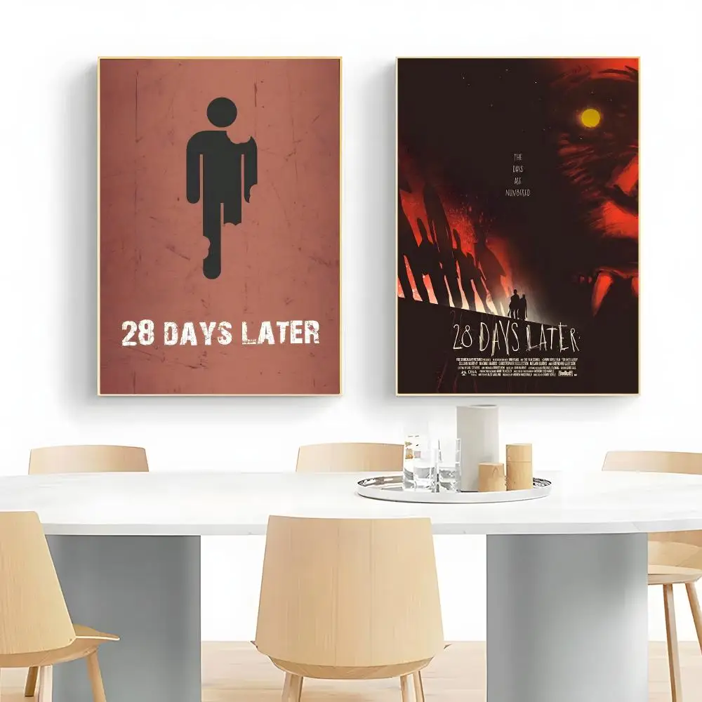 Grim Disaster Film T-28 Days Later Poster Wall Art Print Decorative Mural Home Decor Gift Unframed