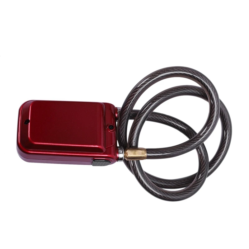 Kunci sepeda Anti Maling, kunci Alarm 110db Anti air, kunci Bluetooth, Alarm pintar, kontrol aplikasi ponsel Super cerdas, kunci sepeda Anti Maling, luar ruangan