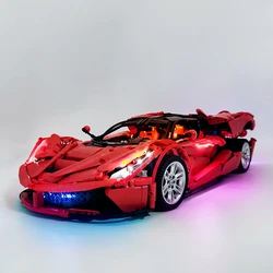 IN STOCK Remote Control LED Light Set For Motorised Lighthouse Compatible With CADA C61505 Laferrari Set Building Blocks Toys