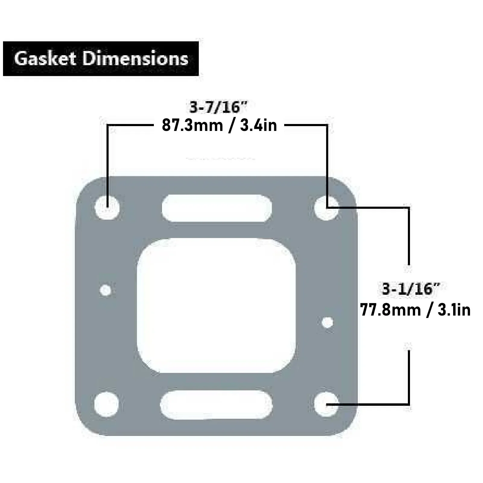 مشعب العادم البحري 87114 مجموعة مشعب العادم لاستبدال MerCruiser V8 5.0L 5.7L 1983 إلى 2003