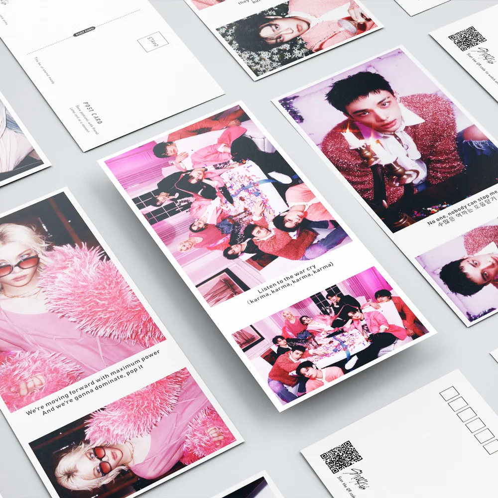 420 قطعة STRAYKIDS جديد خاص DO IT رسالة نعمة بطاقة SKZOO 420 مشاركة الصوت بطاقات بريدية بطاقات هدايا محيطية