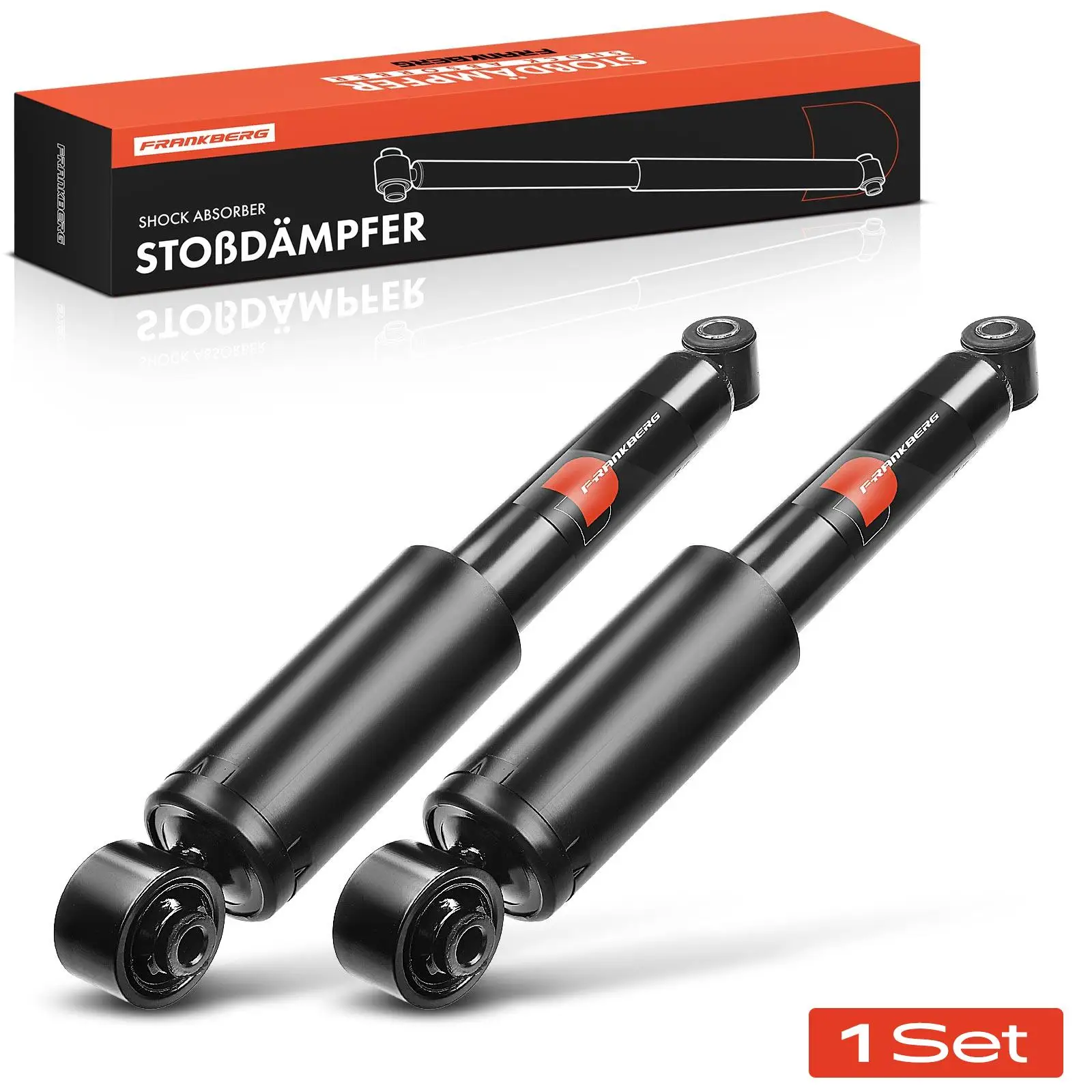 Frankberg 2x schokdemper achteras voor Opel Astra H Caravan L35 L48 L08 2004-2021 436325 23994 436326 93178641 E1352 23982