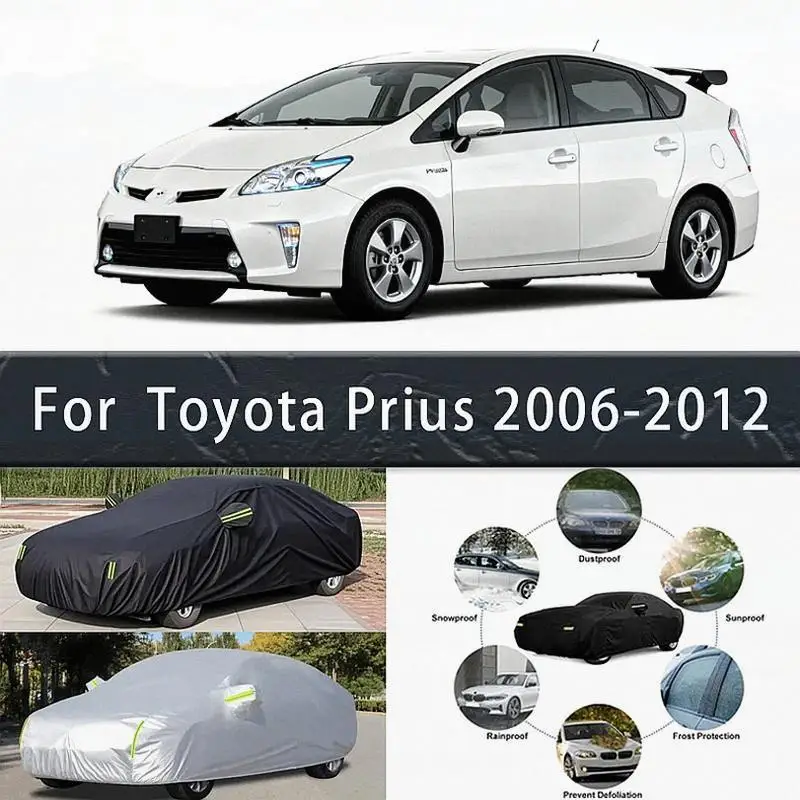 

For Outdoor Full for Toyota Prius 2006 2012 Snow Sunshade Waterproof Dustproof Accessories Car Covers