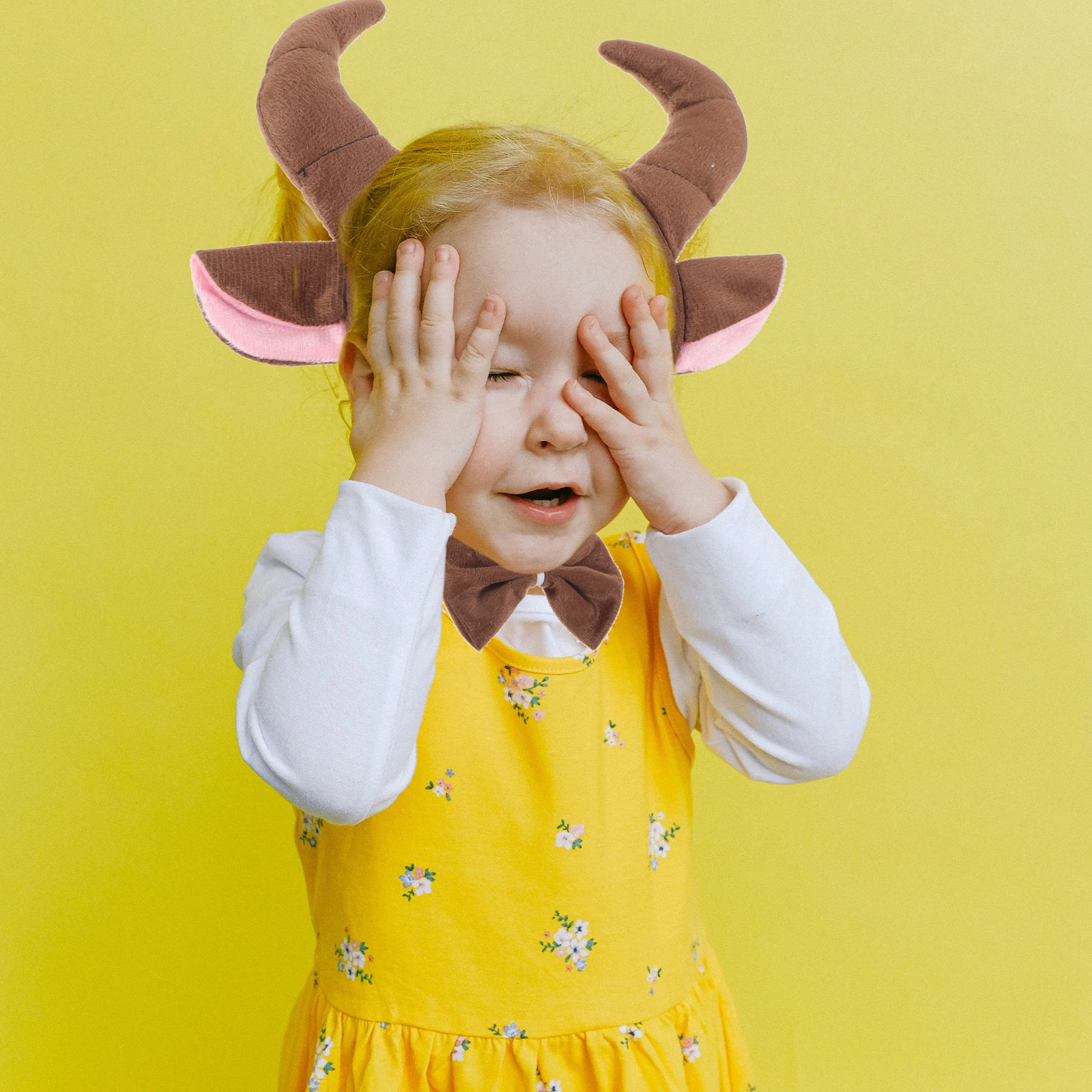 

Детский костюм с рисунком коровы из 3 предметов, комплект из полипропилена, хлопковый, гибкий, удобный, для фотосессии для мальчиков и девочек, вечерние, косплей, Хэллоуин, Рождество