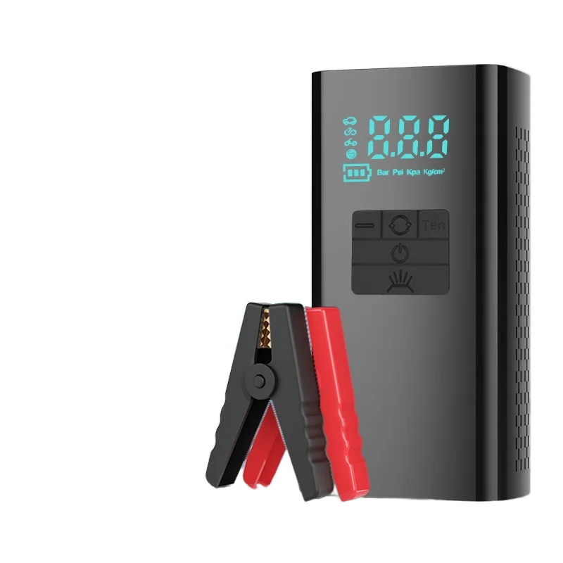 

All-In-One 1000A Peak Current Electric Treasure Air Pump Emergency Rescue Jump Starter Motorcycles Trucks Power Supply Road
