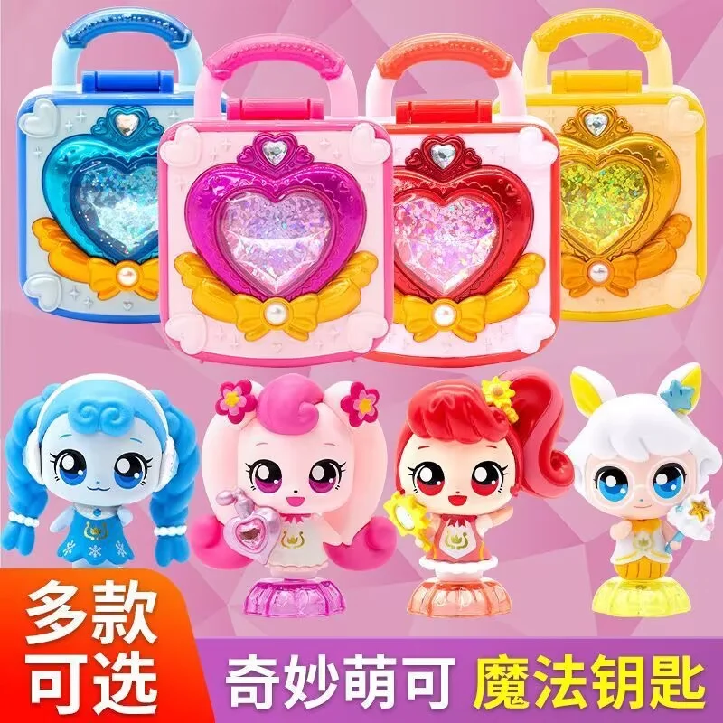 Catch Teenieping Anime Figure Key Treasure Box Full Love Cute Toy Series Figures Teenieping Birthday Gift For Kids Custom Toys