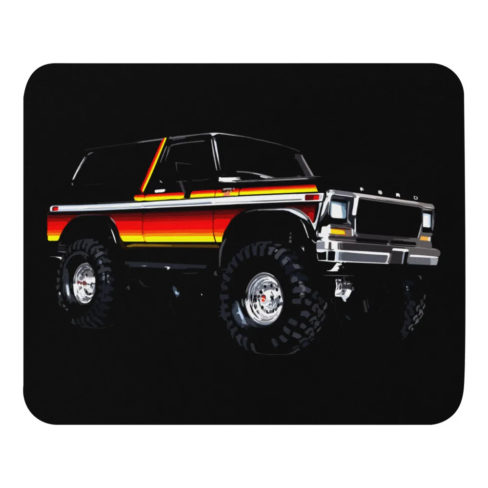 

This retro car mousepad is made of rubber, anti-slip durable and washable, suitable for gamers and home high-definition printing