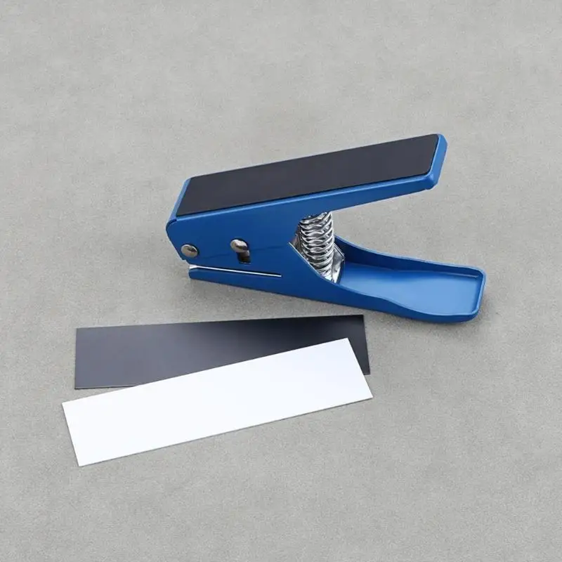 Guitar Picks Puncher Picks Maker DIY Card Cutter Machine with 2 Guitar Pick Strips Guitar Plectrums Making Tools