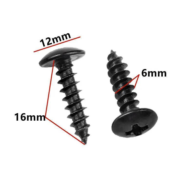 Car Mudguard Fender Self Tapping Screw Base Nut Fasteners Clips For Toyota Land Cruiser Prado Corolla Rav4 Wildlander Vios