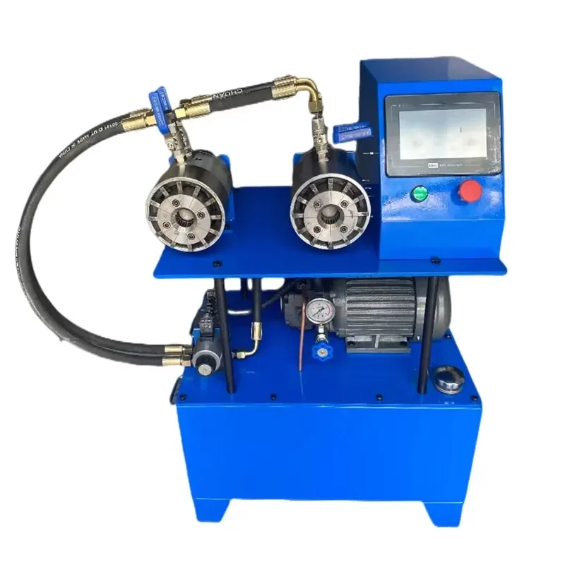 Automatic Bathroom Pipe Press Hose Shaft Locking Machine High Pressure Industrial Equipment