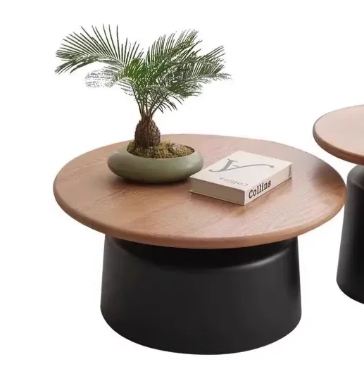 Moderne Scandinavische salontafel Premium esthetisch elegant design bijzettafel opbergruimte Luxe hoektafels woonkamermeubilair