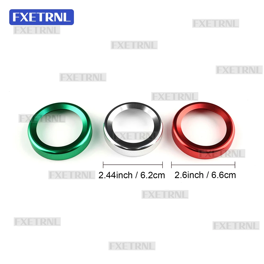 For 2010 2011 2012 2013 2014 2015 2016 2017 2018 2019 2020 2021 Alfa Romeo Giulietta 940 AC Adjustment Knob Rings ﻿Central Trim