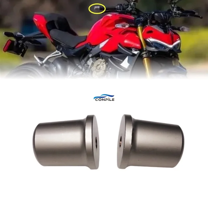1pc for Ducati Street Fighter V4 V4S V2 Monster 1200 1200S 1200R Plug in Handle Balance Terminal