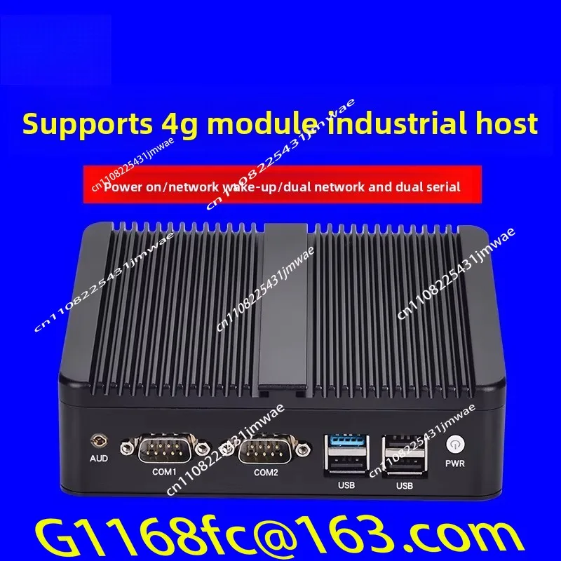 N2830 Host 4G Module N2930 High-definition Dual Network Dual Serial Port Quad Core J1900 Fanless Desktop Industrial Computer