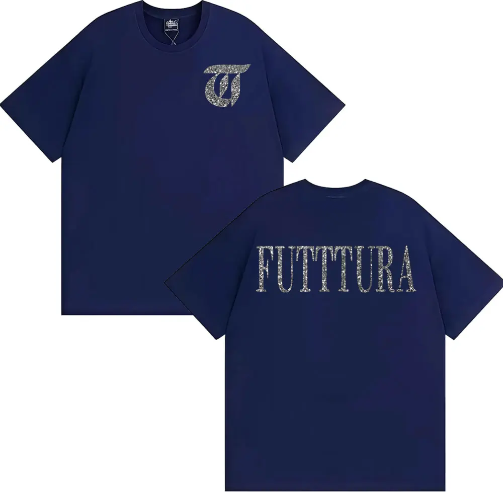 المغني تيني ستوسل فوديرا ألبوم شعار التي شيرت الرجال الملابس النسائية Harajuku الجمالية تي شيرت عادية عالية الجودة دافئ تي شيرت #2