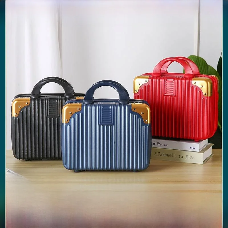 valise-de-voyage-elegante-de-14-pouces-boite-a-maquillage-portable-materiau-abs-pc-rigide-sac-a-main-unisexe-avec-fermeture-eclair-et-roulettes